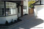 AFTER: New driveway installed using Marshall's Tegula paving with contrasting charcoal border