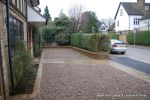 Natural stone brick walls with crease tile to finish