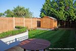 New treated fence panels & concrete posts supplied and installed